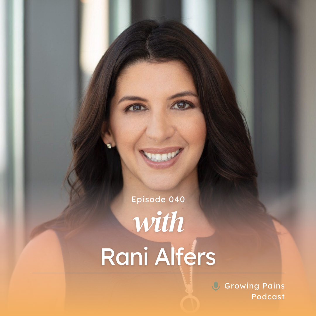 Rani Alfers on Growing pains podcast